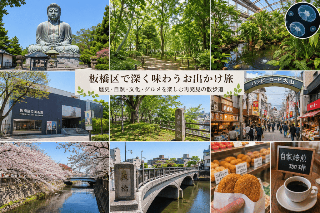 板橋区で深く味わうお出かけ旅