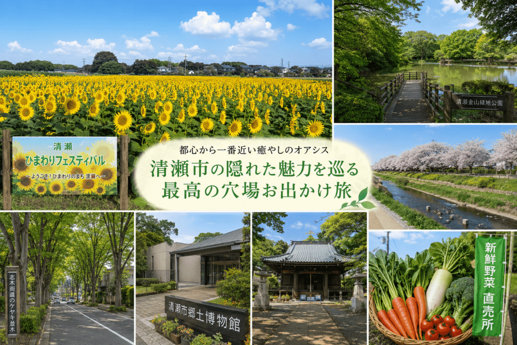 清瀬市の隠れた魅力を巡る最高の穴場お出かけ旅