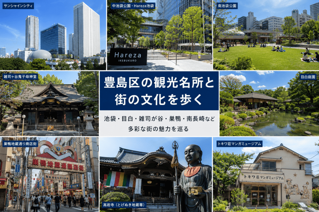 豊島区の観光名所と街の文化を歩く