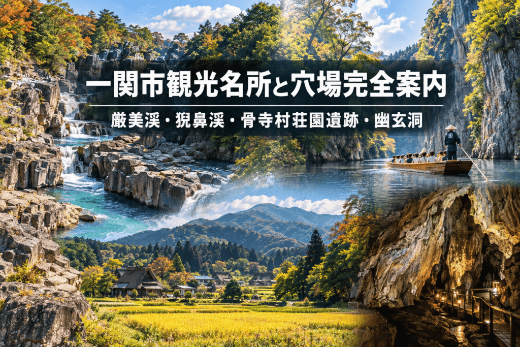 一関市観光名所と穴場完全案内