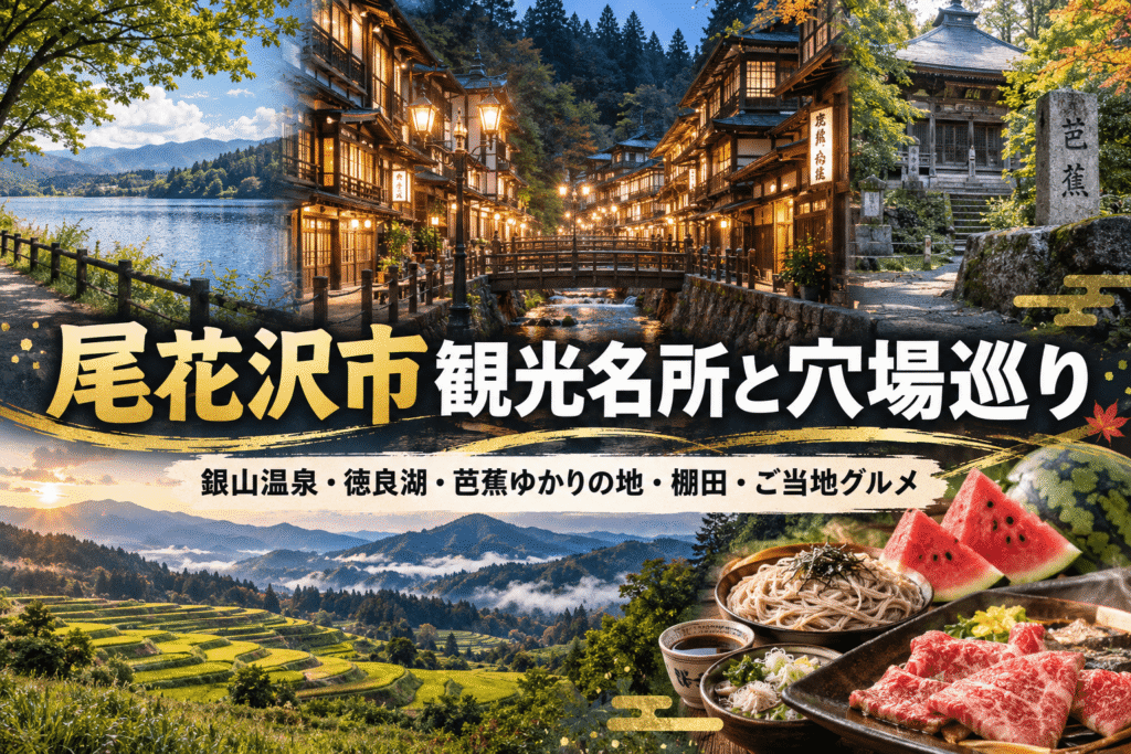尾花沢市観光名所と穴場巡り