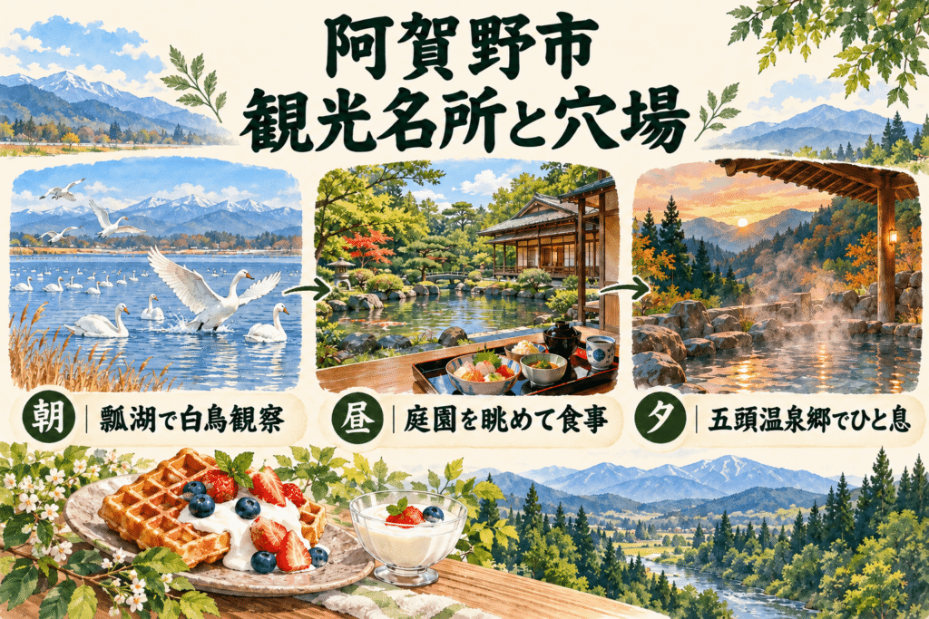 阿賀野市の観光名所と穴場